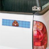 pooier emoji bumpersticker (Op Truck)