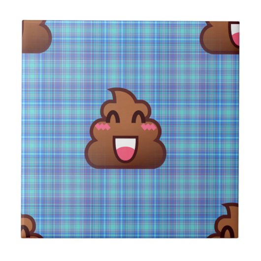 pooier emoji tegeltje (Voorkant)