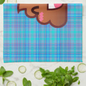 pooier emoji theedoek (Gevouwen)