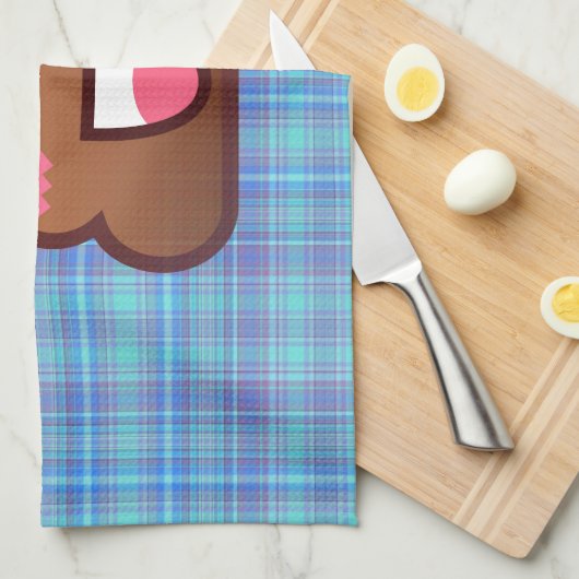 pooier emoji theedoek (Quarter Fold)