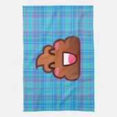 pooier emoji theedoek (Verticaal)