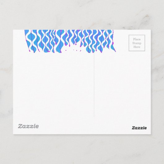 pooiffabrikaten in en kikkervisjes briefkaart (Achterkant)