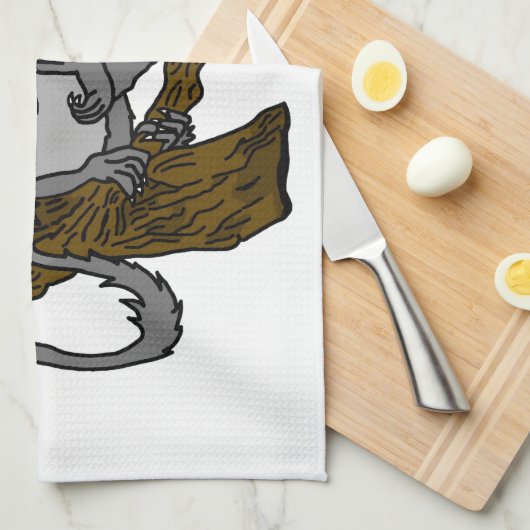 Pooka keukenhanddoek (Quarter Fold)