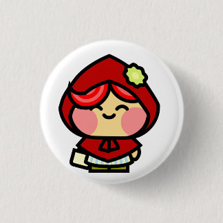 Pookah Red Riding Hood Ronde Button 3,2 Cm