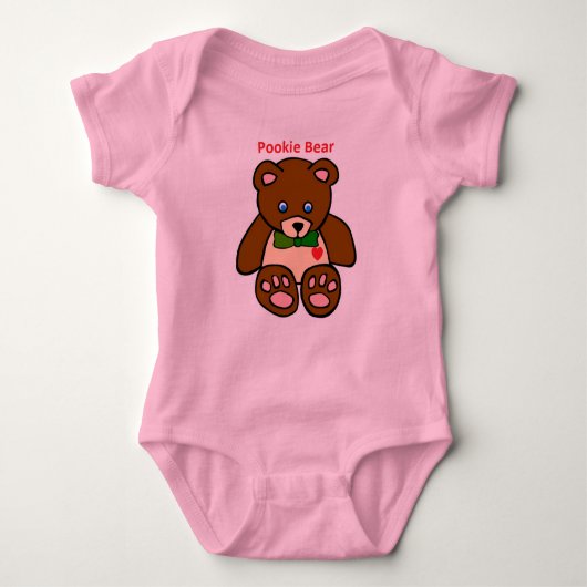 Pookie Beer Romper voor kinderen (Voorkant)