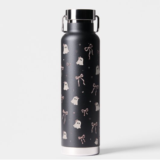 Pookie Geest Cute Halloween Waterfles (Voorkant)