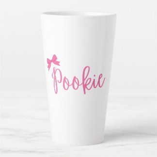 "Pookie" Mooie Roze Koffiemok Kopje Latte Mok