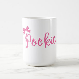 "Pookie" Mopshoofd Roze Mok Kopje