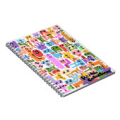 Pookie Puzzle Spiral notebook Notitieboek (Rechterzijde)