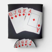 Pookkaarten Diamant Rechte Spoeling, Blikjeskoeler (Voorkant)