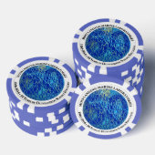 Pookspaanders: MLML 50e Jubileum (wereldbol) Poker Chips (Opstapeling)