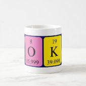 Pooky periodieke lijstnaam mok (Center)