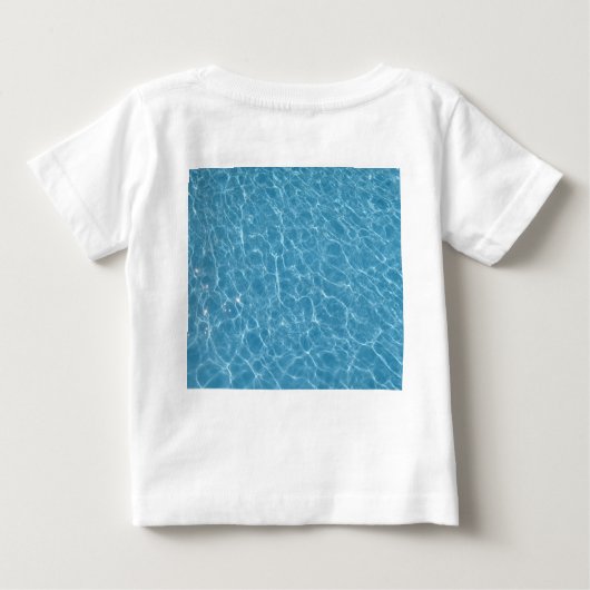 Pool2 Baby T-shirt (Achterkant)