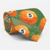 Pool 5 Kogelpatroon Stropdas (Opgerold)