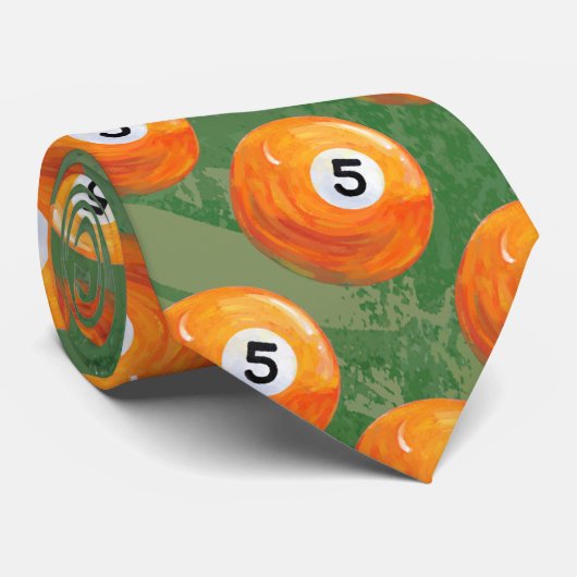 Pool 5 Kogelpatroon Stropdas (Opgerold)