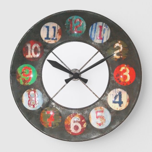 Pool bal Klok (Voorkant)