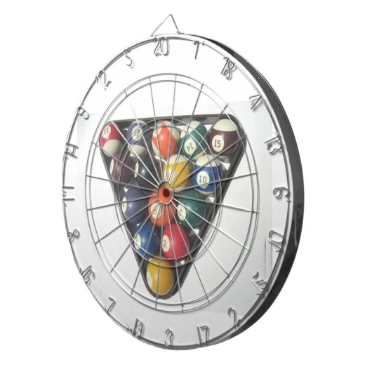 Pool Ball Dart Board Dartbord (Voorkant Rechts)