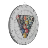 Pool Ball Dart Board Dartbord (Voorkant Links)