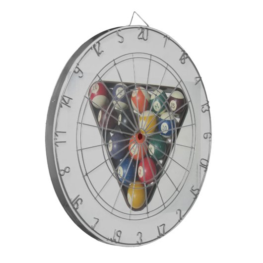 Pool Ball Dart Board Dartbord (Voorkant Links)
