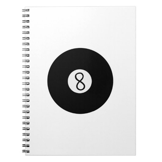 Pool Ball Notitieboek (Voorkant)