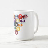 Pool Balls / Billiards: 3D-model: Koffiemok (Voorkant rechts)