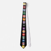 Pool Balls: Billiards: Necktie/Stropdas Stropdas (Voorkant)