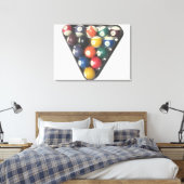 Pool Balls Canvas (Insitu (Slaapkamer))