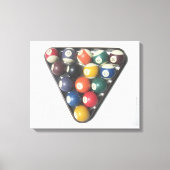 Pool Balls Canvas Afdruk (Voorkant)