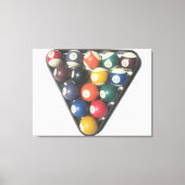 Pool Balls Canvas Afdruk (Voorkant)