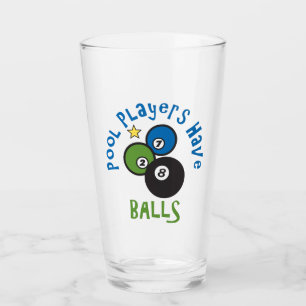 Pool Balls Glas