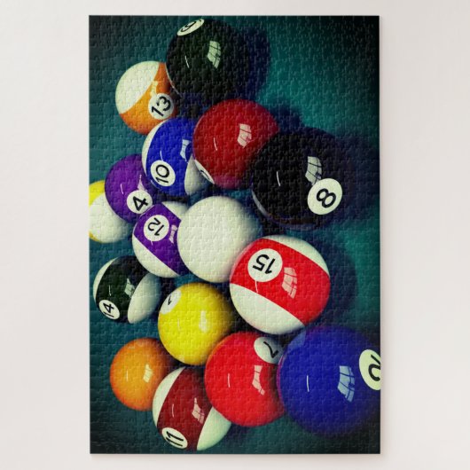 Pool Balls Legpuzzel (Verticaal)