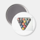 Pool Balls Magneet (Voorkant / Achterkant)