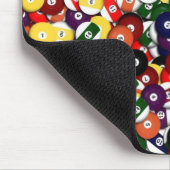 Pool Balls Mousepad Muismat (Hoek)