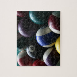 Pool Balls Puzzle Unieke cadeauidee miljardaarsges Legpuzzel