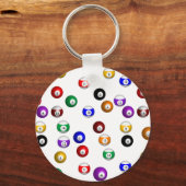 Pool Balls Sleutelhanger (Voorkant)