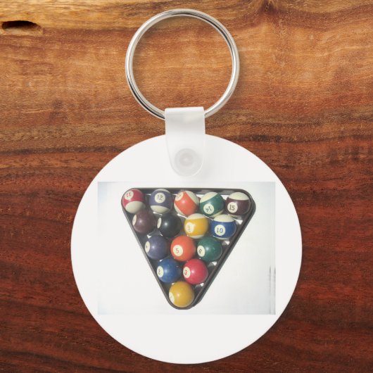 Pool Balls Sleutelhanger (Voorkant)