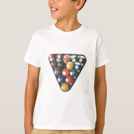 Pool Balls T-shirt (Voorkant)