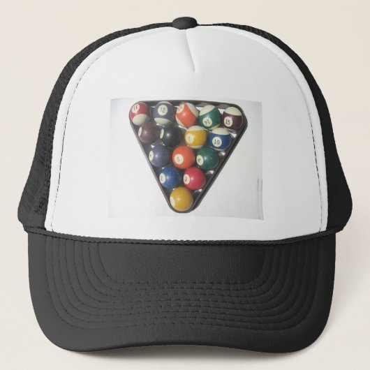 Pool Balls Trucker Pet (Voorkant)