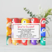 Pool Balls-uitvindingen Kaart (Staand voorkant)