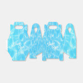 Pool Beach party van waterpartij zomerfeest Bedankdoosjes (Uitgevouwen)