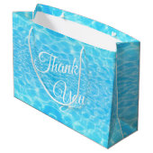 Pool Beach party van waterpartij zomerfeest Groot Cadeauzakje (Achterkant Gekanteld)