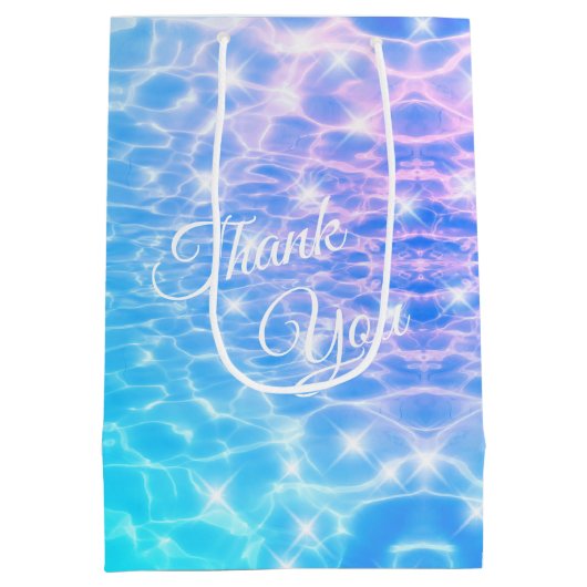 Pool Beach party van waterpartij zomerfeest Medium Cadeauzakje (Achterkant)