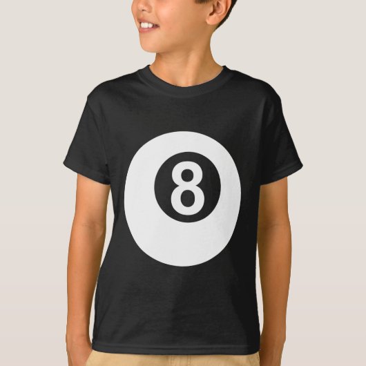 Pool Biljart 8 Ll T-shirt (Voorkant)