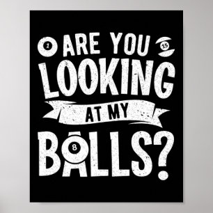 Pool biljart outfit voor pool speler biljart spele poster