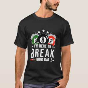 Pool Biljart Shirt - Billard Pool Break Rack