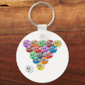 Pool Billards Sleutelhanger (Voorkant)