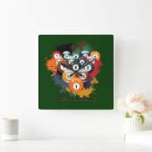 Pool Billiard Balls Wall klok (Huis)