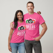 Pool Billiard Billard Pool Break Rack T-shirt (Unisex)
