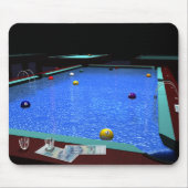Pool Billiard Muismat (Voorkant)