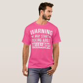 Pool Billiard voor poolspeler T-shirt (Voorkant volledig)